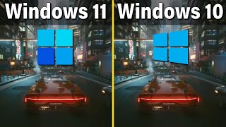 Windows 11 vs Windows 10  Gaming Comparison [upl. by Meekyh353]