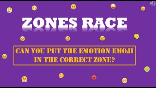 Zones of Regulation Race Game [upl. by Morlee]