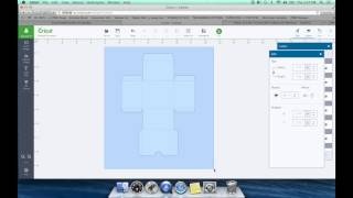 DIY Box Template For Cricut Design Space [upl. by Naginarb]