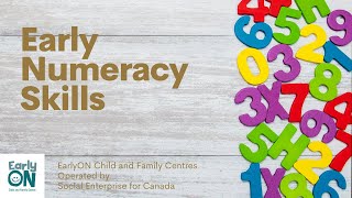 Early Numeracy Skills [upl. by Ahseela]