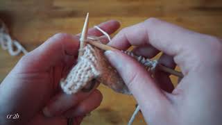 Fabels of Knitting  Tutorial c2b c2f cr2b cr2f [upl. by Sac363]