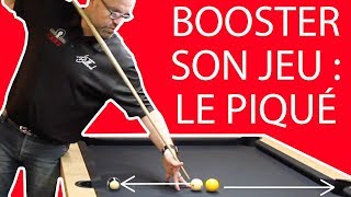 Cours de billard  Le piqué [upl. by Yobybab]