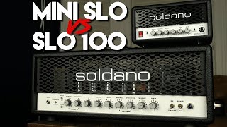 Soldano Mini SLO vs SLO 100  Can the Mini SLO keep up [upl. by Ahsen488]