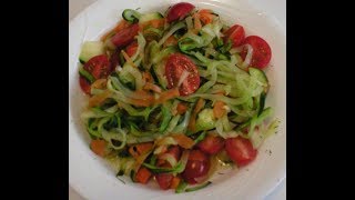 Simple Warm Zucchini Salad [upl. by Ray]