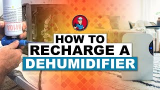 How To Recharge A Dehumidifier 🔌  HVAC Training 101 [upl. by Worlock491]