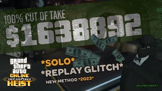 NEW SOLO Easy Replay Glitch Guide  CAYO PERICO HEIST 2023  GTA Online [upl. by Rothwell]