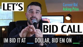 How to Auctioneer  Bid Em On [upl. by Eddra]