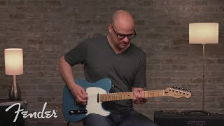 Player Series Telecaster Demo  Fender [upl. by Eekcaj]