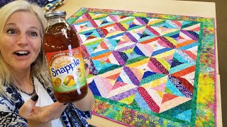 quotTEA TIMEquot QUILT  FREE PATTERN [upl. by Christal]