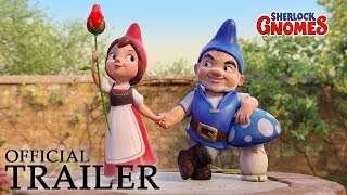 SHERLOCK GNOMES  Official Trailer [upl. by Myers]