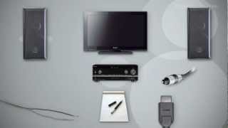 How to Hook Up a Home Theater Using Your Sony TV [upl. by Lunn903]