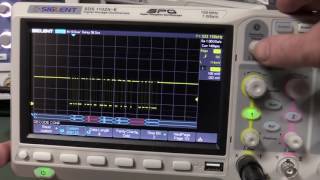 Siglent SDS1102XE Decoding  review by EEVblogs Dave Jones [upl. by Edwyna]