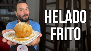 ¡¿Helado Frito en minutos  Receta Fácil [upl. by Ogdan]