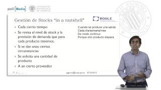 Gestión de Stocks Control de Inventarios  8111  UPV [upl. by Araf282]