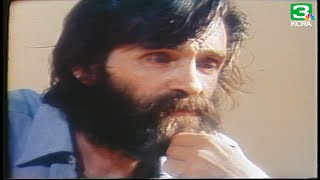 Charles Manson interview He explains his swastika [upl. by Dixie583]