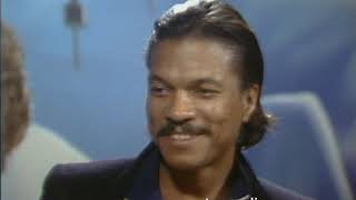 Nancy Nelson interviews Billy Dee Wiliams for The Empire Strikes Back 1980 [upl. by Valera401]