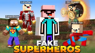 How I Exposed this quotFAKE SUPERHEROSquot Minecraft SMP [upl. by Htide]