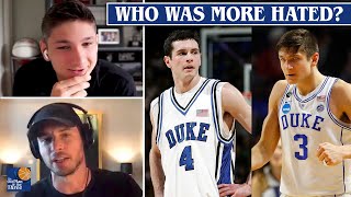 Grayson Allen vs JJ Redick Who Was The More Hated Duke Basketball Player [upl. by Benoite]