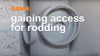 How to gain access for rodding  OSMA Soil amp Waste [upl. by Ttej]