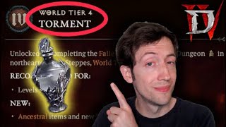 Diablo 4  Top Tips on when amp how to progress to Torment Difficulty [upl. by Autrey]