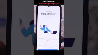 How to Connect Android and iPhone to Windows 11 PC Using Intel Unison  Easy Tutorial [upl. by Ellehcem]