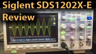 218 Siglent SDS1202XE Oscilloscope Review  Part 2 [upl. by Ezequiel]