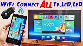 AnyCast HDMi How To Connect Smartphone To TV LED TV HDTV [upl. by Baiel]