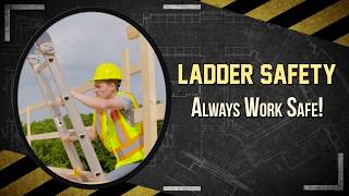 Construction Safety Ladder Safety [upl. by Pitts]