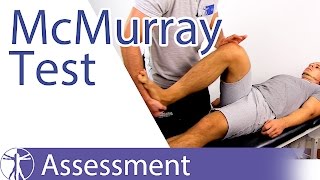 McMurray Test  Meniscus Damage [upl. by Assylem]