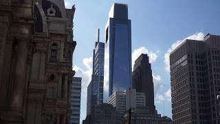 Comcast Technology Center  Beautiful New Building by Comcast in Philadelphia [upl. by Llesirg50]