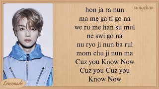 NCT U  Know Now Easy Lyrics [upl. by Elyrad]