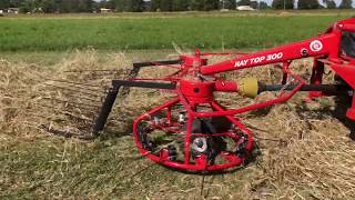 Enorossi Hay Top 300 Tedder Rotary Rake [upl. by Karoly]