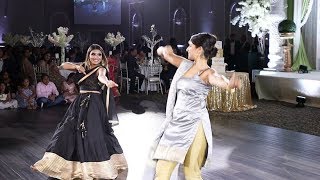 Surprise Bhangra Wedding Performance  Guddiyan Patole  Rim Vs Jhanjar [upl. by Asyl]