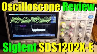 Siglent SDS1202X E Oscilloscope Review [upl. by Ahseiuqal]