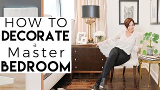 INTERIOR DESIGN  My Master Bedroom Makeover and Decorating Ideas [upl. by Norean546]