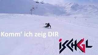 So ist das SKIFAHREN im Skigebiet ISCHGL [upl. by Aicilra]