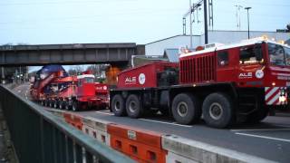 ALE Heavy Haulage Unipower  North London Electrical Transformer move [upl. by Renner678]