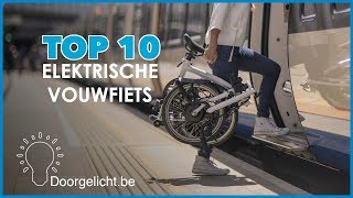 Top 10  Beste elektrische vouwfiets [upl. by Atnahsa]