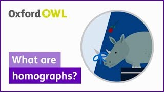 What are homographs  Oxford Owl [upl. by Hehre]