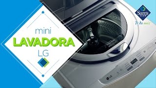 Mini Lavadora Twin Wash de LG para un lavado eficiente y delicado [upl. by Blithe]