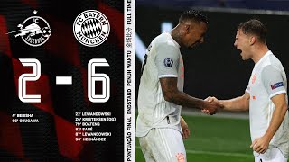 quotWe stayed hungryquot  Highlights RB Salzburg vs FC Bayern 26 [upl. by Vijar652]