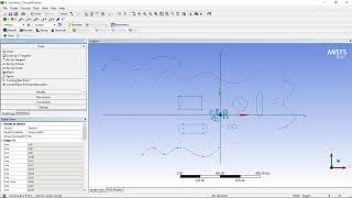 ANSYS Design Modeler Tutorial 1 Sketching1 [upl. by Aeslehc]