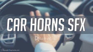 Car Horns SFX Sound Effect [upl. by Drauode248]