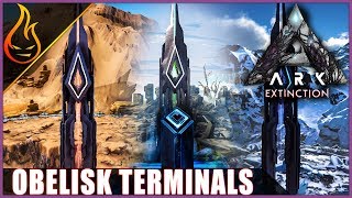 ARK Extinction Obelisk Locations And Terminals [upl. by Wolford]