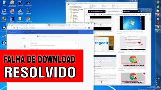 Navegador Bloqueando Downloads  Veja Como Resolver  Tutorial 2020  2021 erro falha de download [upl. by Htederem]