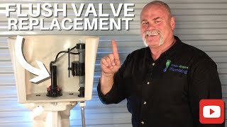 How To Replace A Toilet Flush Valve  DIY Plumbing [upl. by Aubarta]