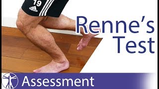 Rennes Test  Iliotibial Band Friction Syndrome ITBS [upl. by Haimarej785]