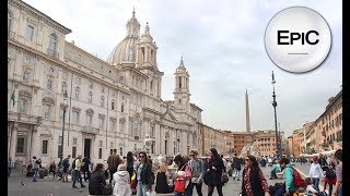 Piazza Navona  Rome Italy HD [upl. by Attenweiler]