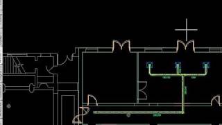 Drawing HVAC systems using Autocad MEP [upl. by Nemzzaj]