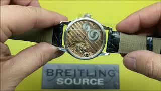 D Dornblueth Dornbluth amp Sohn Caliber 990 Watch Video Review [upl. by Yboj]